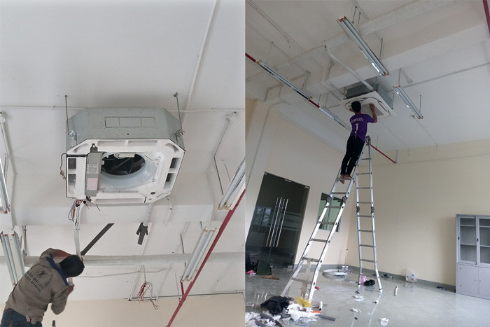 Thi công máy lạnh Panasonic 3 ngựa giá rẻ