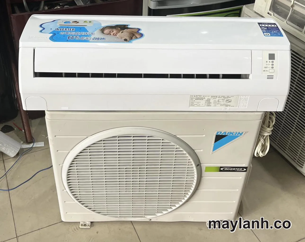 Máy lạnh cũ Yuiki 3Hp nội địa