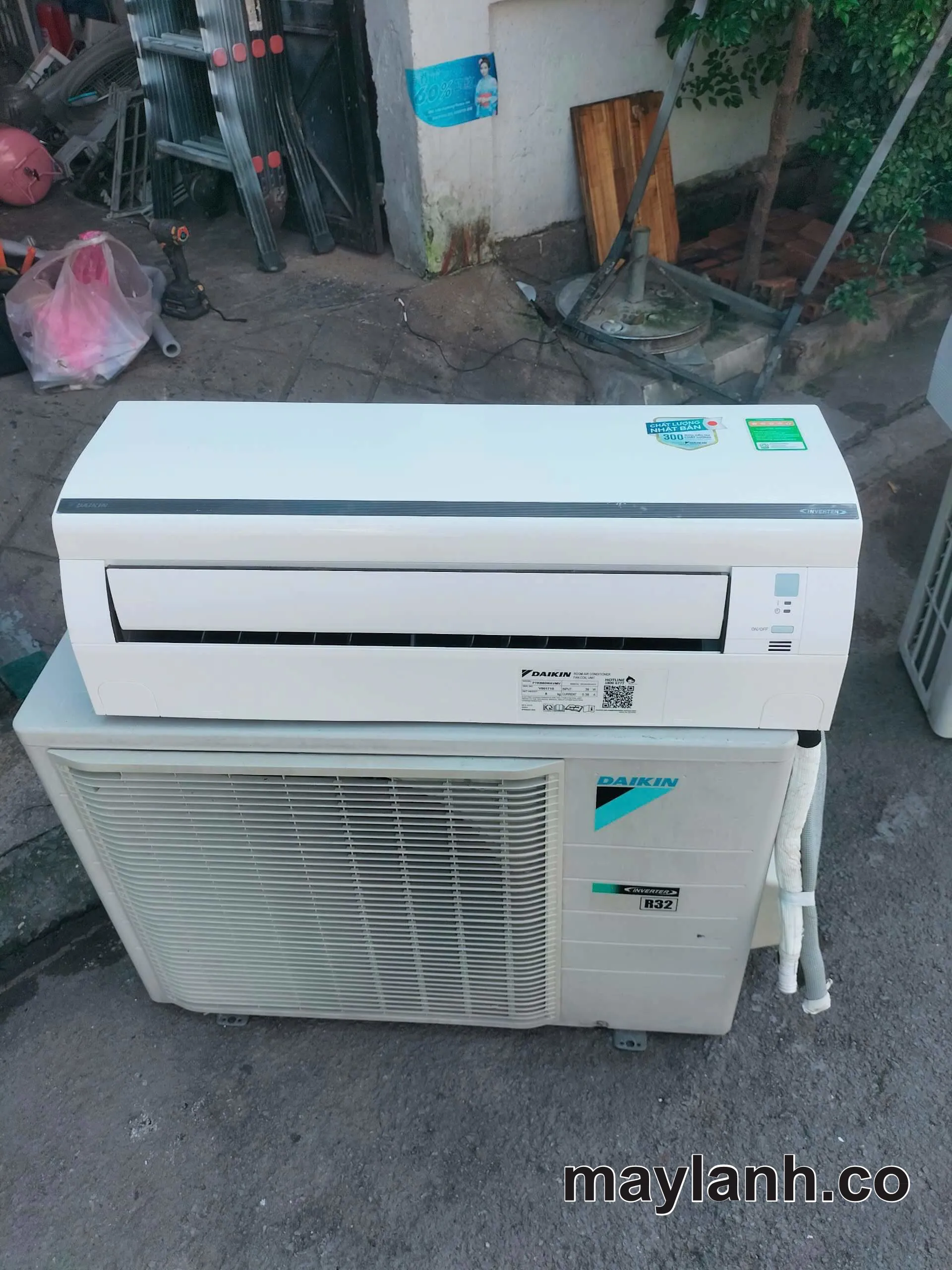 Máy Lạnh Daikin 2hp Inverter Cũ