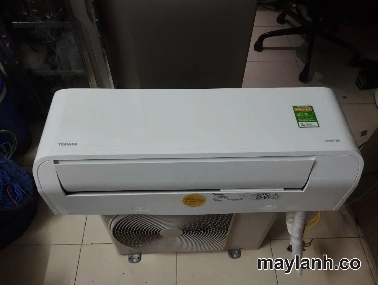 Máy Lạnh Cũ Toshiba 1.5HP Inverter