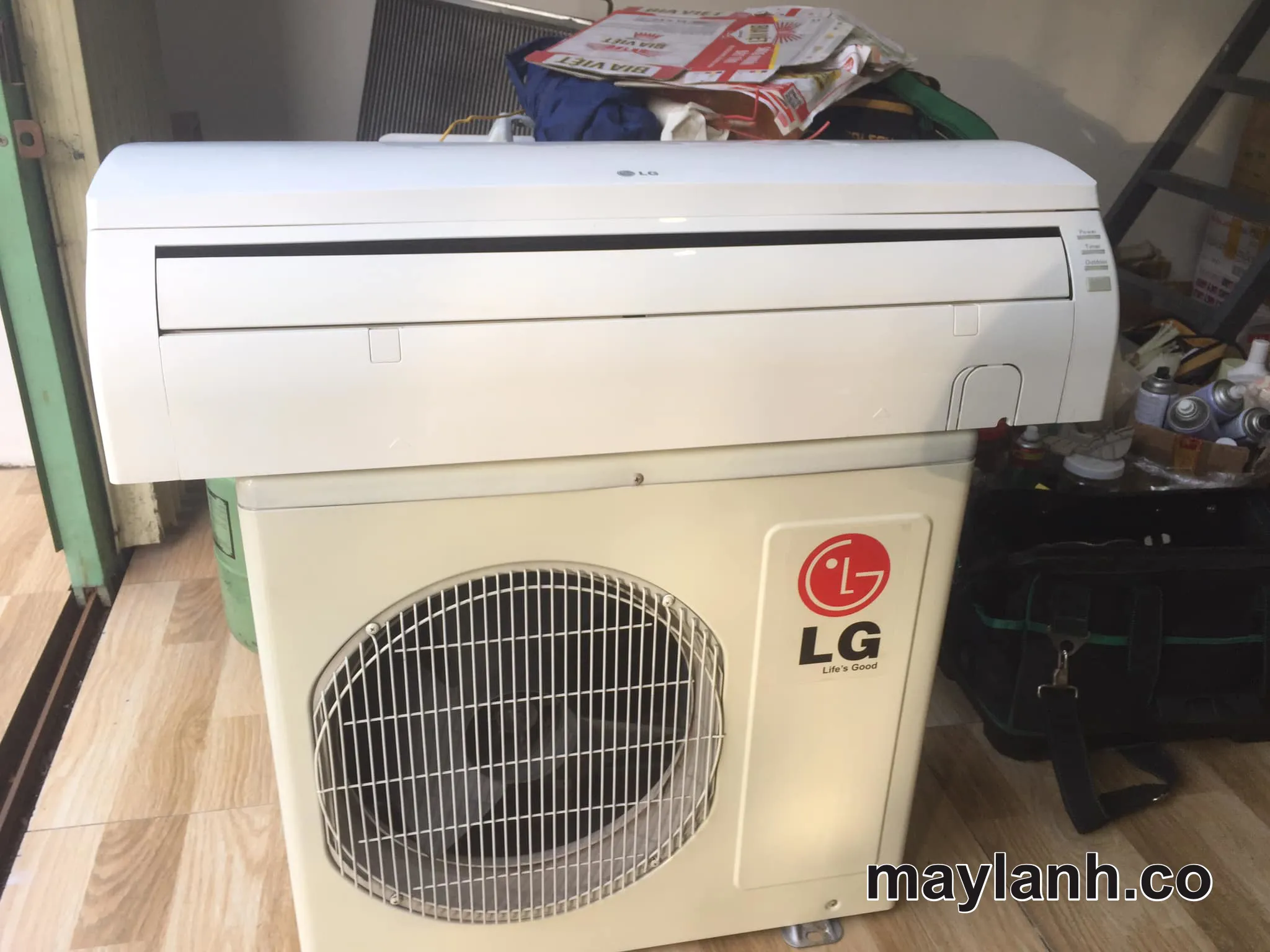 Máy lạnh cũ LG 2.5Hp hàng thùng