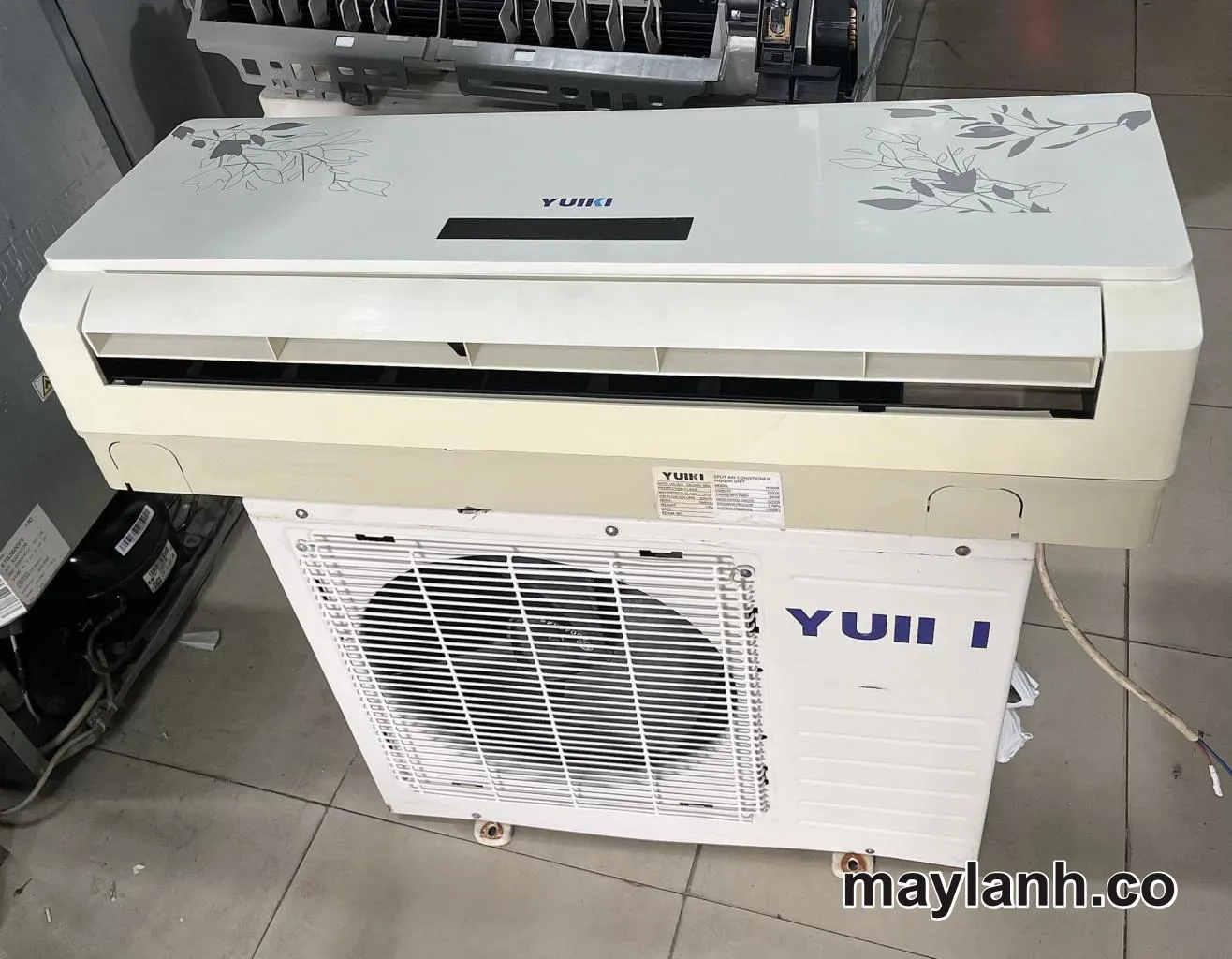 Máy lạnh cũ Yuiki 2.5Hp