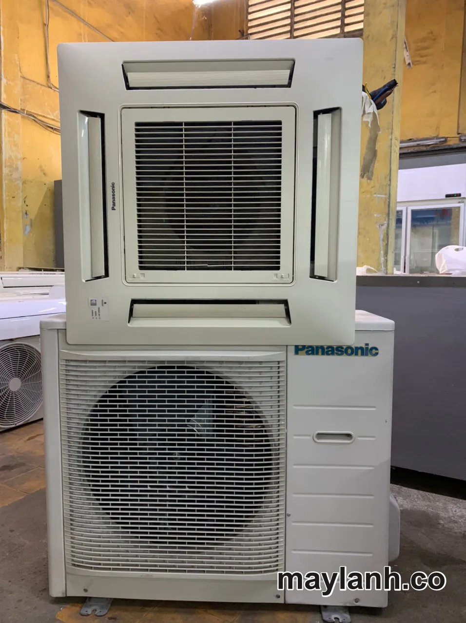 Máy lạnh cũ Yuiki 1.5Hp hàng thùng