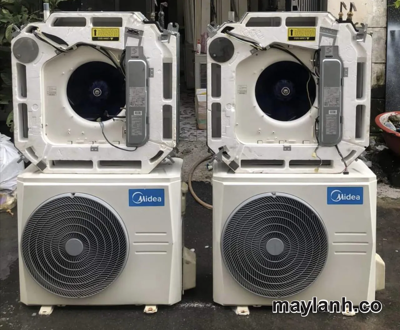 Máy lạnh cũ Yuiki 3Hp hàng thùng
