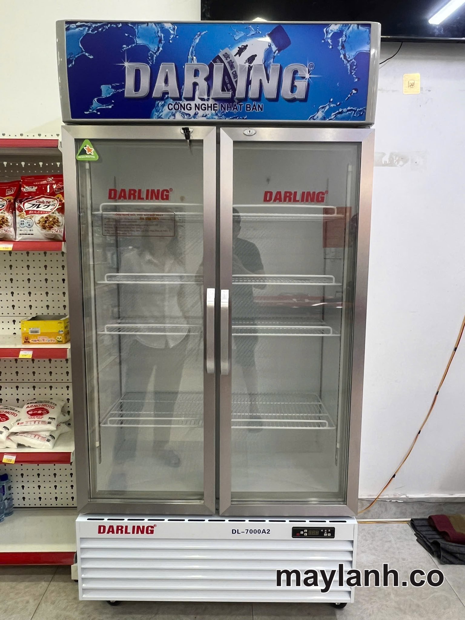 tủ mát cũ